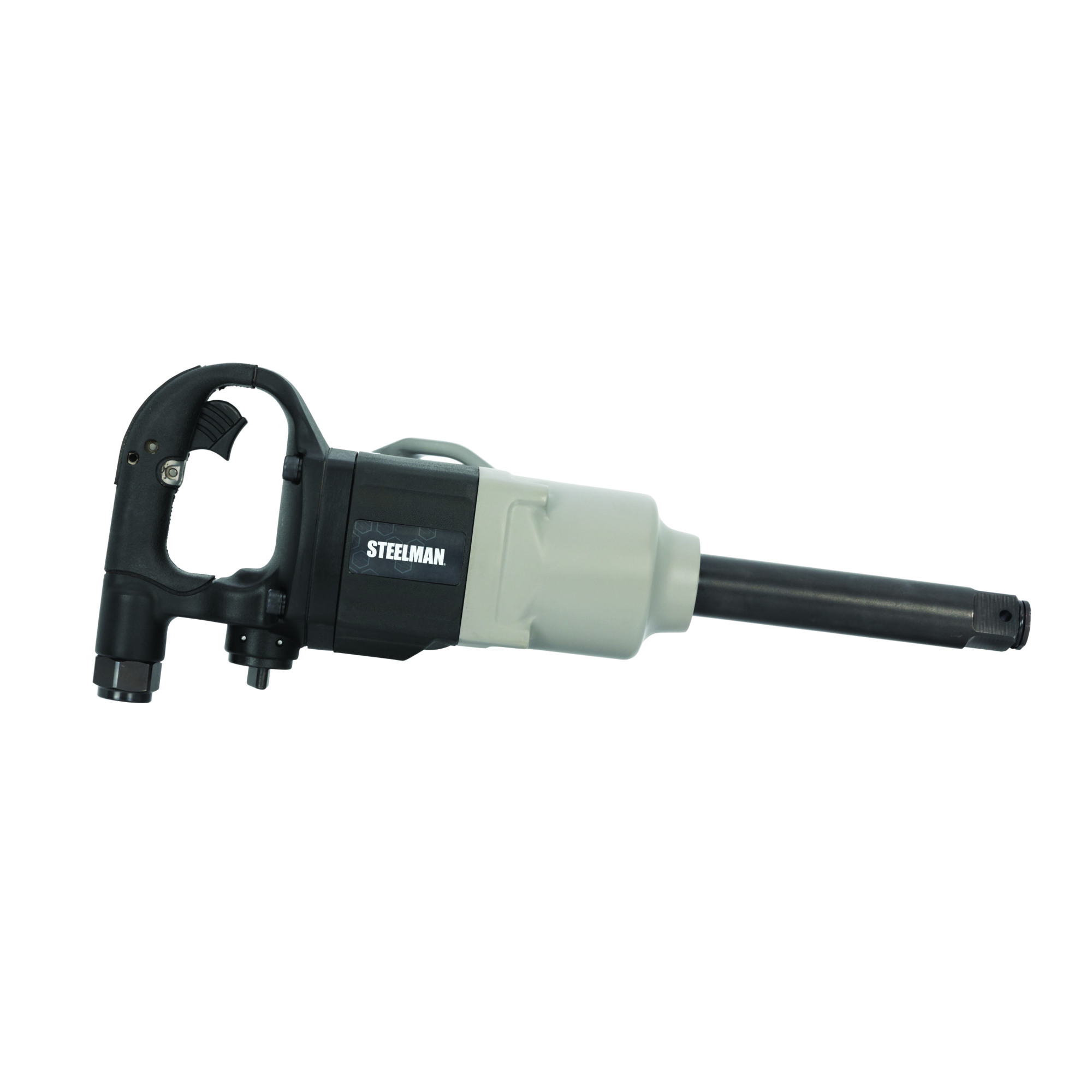 STEELMAN 1-Inch Drive Heavy-Duty 2000 ft-lb Twin Hammer Impact Wrench with 6-Inch Anvil, Model# 61223
